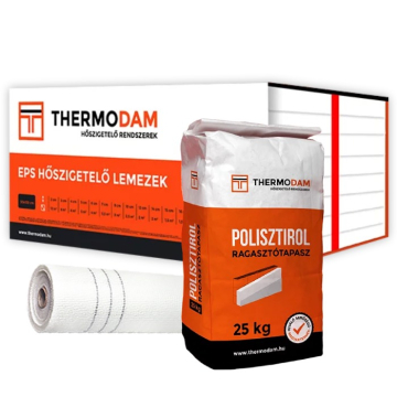 Thermodam hőszigetelő alaprendszer 8 cm