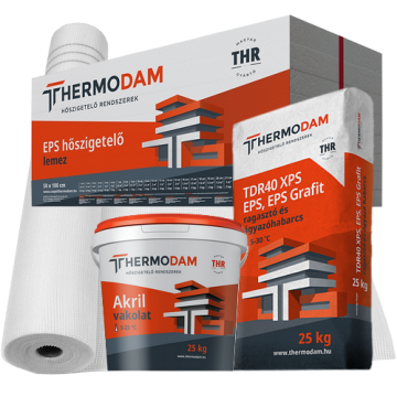 Thermodam grafitos hőszigetelő rendszer 7 cm