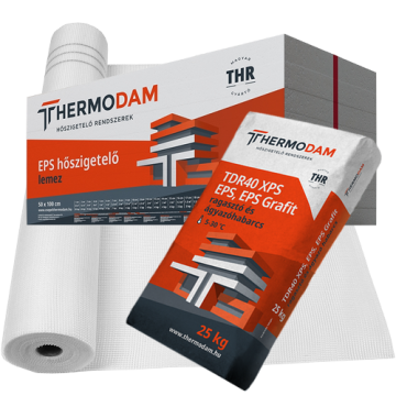 Thermodam grafitos hőszigetelő alaprendszer 6 cm